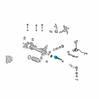 OEM 2009 Acura TL End, Rack Diagram - 53610-TK4-A01