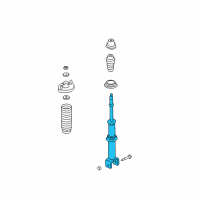 OEM 2005 Chrysler Sebring ABSORBER-Suspension Diagram - 4895052AB