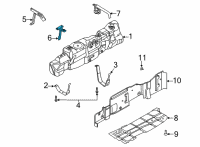 OEM 2020 Ford F-350 Super Duty Spacer Diagram - HC3Z-9071-A
