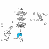 OEM 2019 Chevrolet Spark Intake Duct Diagram - 42359287