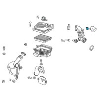 OEM Chevrolet Spark Resonator Clamp Diagram - 94530055