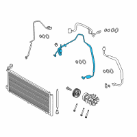 OEM 2021 Ford EcoSport Discharge Pipe Diagram - GN1Z-19972-P