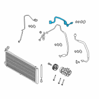 OEM 2021 Ford EcoSport Hose & Tube Assembly Diagram - GN1Z-19A834-B