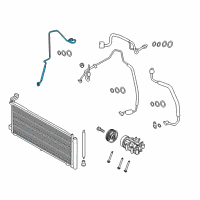 OEM 2019 Ford EcoSport Discharge Line Diagram - GN1Z-19835-C