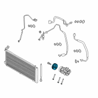 OEM 2018 Ford EcoSport Clutch Assembly Diagram - GN1Z-19V649-A