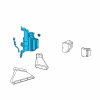 OEM Blower Assy, Battery Cooling Diagram - G9230-50010