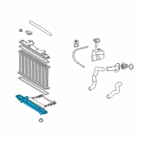 OEM Toyota Camry Tank Diagram - 16461-28640