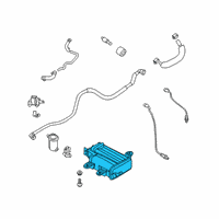 OEM Hyundai Palisade CANISTER Assembly Diagram - 31420-S2500