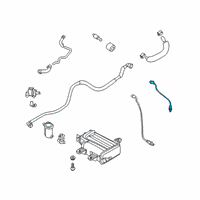 OEM 2020 Hyundai Palisade Sensor Assembly-Oxygen, FRT(RH) Diagram - 39210-3L105
