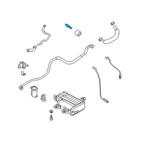 OEM 2019 Kia Cadenza PCV Valve Diagram - 267403C500