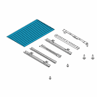 OEM Ford Ranger Floor Pan Diagram - KB3Z-9911215-A