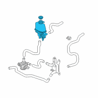 OEM 2021 Toyota Prius Reserve Tank Diagram - G910G-12010