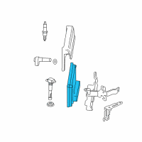 OEM 2006 Honda Civic Control Module, Engine (Rewritable) Diagram - 37820-RRB-A03