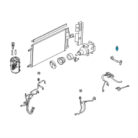 OEM Ford Escape Pressure Cycling Switch Diagram - 5M6Z-19E561-AA