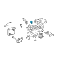 OEM 2008 Toyota Matrix Resistor Diagram - 87138-02080