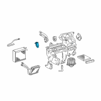 OEM Toyota Land Cruiser Expansion Valve Diagram - 88515-07040