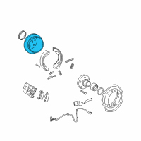 OEM 2004 Mercury Mountaineer Rotor Diagram - 6L2Z-2C026-B