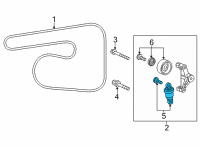 OEM 2022 Honda Accord Set, Hydraulic Ten Diagram - 31179-59B-005