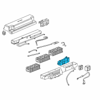 OEM 2008 Saturn Vue Module Diagram - 19118996