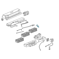 OEM 2008 Chevrolet Malibu SENSOR ASM-CELL BAT TEMP Diagram - 24297984