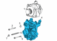 OEM GMC Mount Bracket Diagram - 12700411