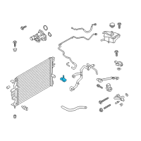 OEM 2013 Ford Fusion Lower Hose Diagram - DG9Z-8286-B