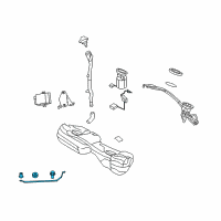 OEM BMW 128i Tension Strap Left Diagram - 16-11-7-195-124