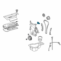 OEM 2000 Toyota Celica Tensioner Diagram - 13540-0D010