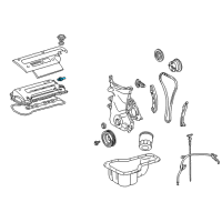 OEM 2002 Toyota Corolla PCV Valve Diagram - 12204-22051