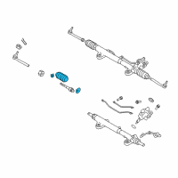 OEM 2017 Nissan GT-R Boot Kit-Power Steering Gear Diagram - D8203-JF00A