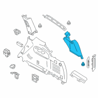 OEM Nissan Armada GARMOSJ-Back Pillar, RH Diagram - 76936-1LZ0A