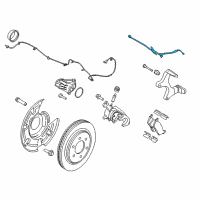 OEM 2015 Ford F-150 Brake Hose Diagram - FL3Z-2282-A