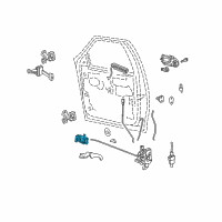 OEM 2005 Lincoln Navigator Control Assembly Diagram - 6L7Z-7821818-B