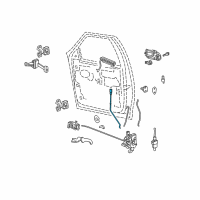 OEM 2003 Lincoln Navigator Control Rod Diagram - 2L1Z-7821852-AAA