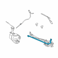 OEM Chrysler Sebring Linkage-WIPER Diagram - 5179965AA