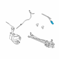 OEM Chrysler LHS Cap-WIPER Arm Diagram - 4630783