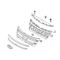 OEM Ford Edge Mount Panel Bolt Diagram - -W711685-S900