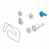 OEM Dodge Sprinter 2500 Chain-Belt Diagram - 68001798AB