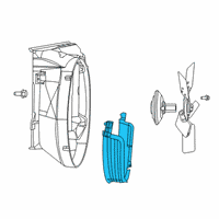 OEM 2019 Ram 3500 SHROUD-Fan Diagram - 68194960AC