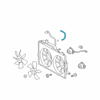 OEM Toyota Prius Reservoir Hose Diagram - 16377-21130