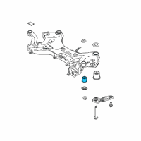 OEM 2020 Kia Telluride BUSHING-CROSSMEMBER Diagram - 62418S1000