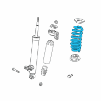 OEM Buick Regal TourX Coil Spring Diagram - 84312880