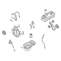 OEM 2004 Chrysler Sebring Gasket-Timing Cover Diagram - MD310600