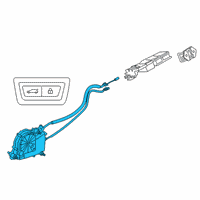 OEM 2020 BMW X2 Soft-Close-Automatic Diagram - 51-24-7-423-848