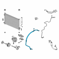 OEM 2018 Acura RDX Hose, Suction Diagram - 80311-TX4-A11