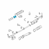 OEM Ford F-250 Super Duty Manifold Gasket Diagram - 5C3Z-9448-AA