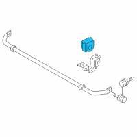 OEM 2009 Infiniti M45 Bush-Stabilizer Diagram - 54613-EG12A