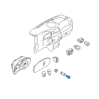 OEM Cigarette Lighter Knob & Heater Assembly Diagram - 25335-2Y900