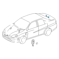 OEM Toyota Prius Switch Diagram - 84903-47010