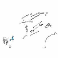 OEM 2020 Nissan GT-R Pump Assy-Washer Diagram - 28920-AR000